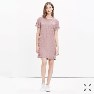 Madewell gingham dress with pockets